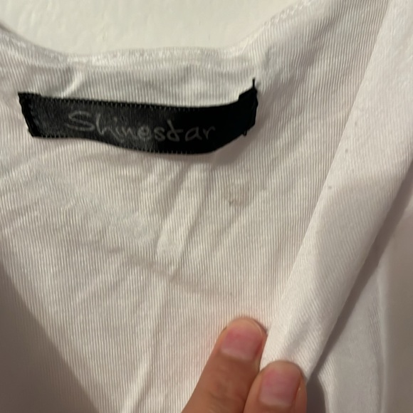 White bodysuit x- small - Picture 3 of 3